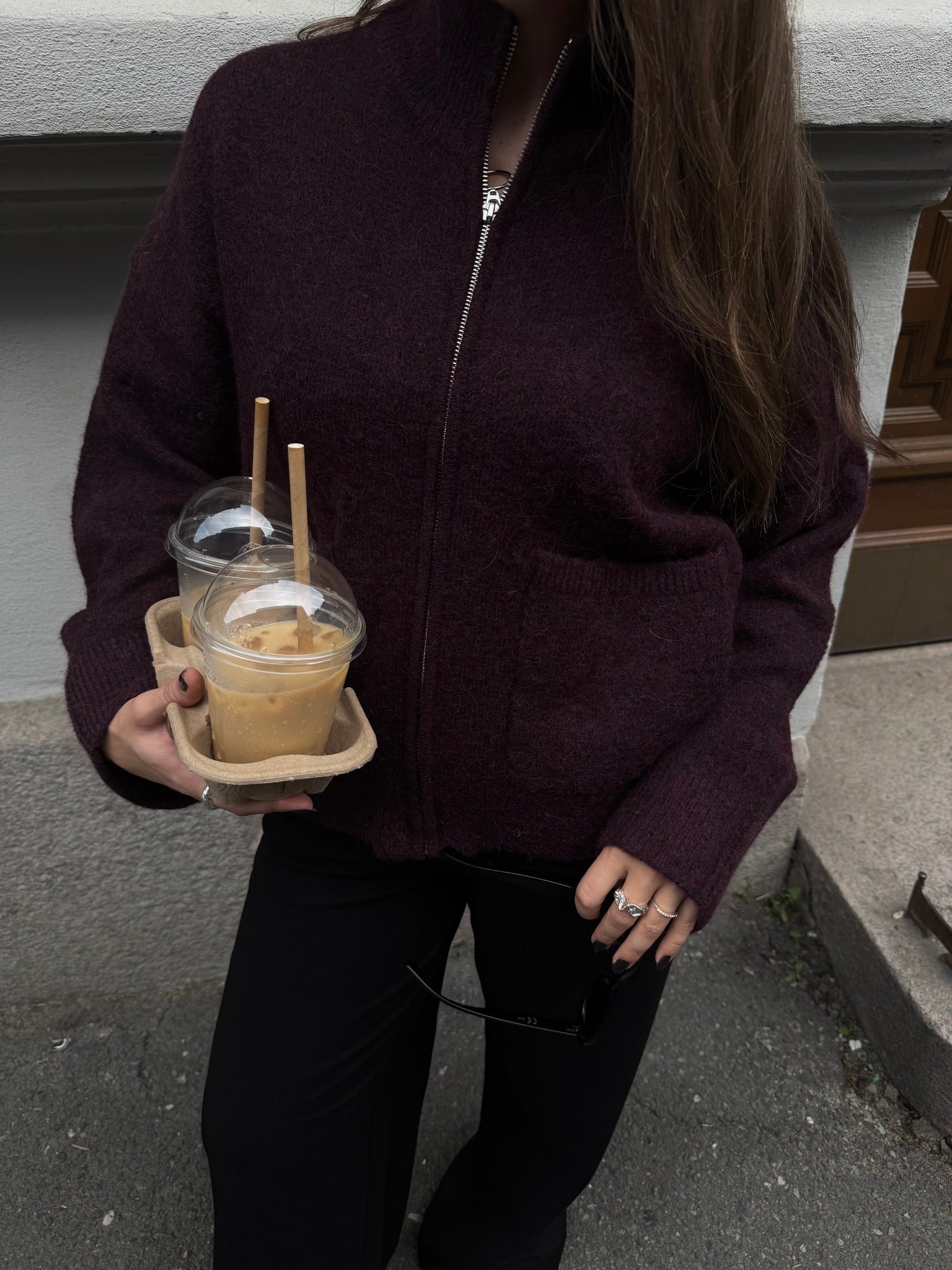 SLFSIA Knit Cardigan - Fig